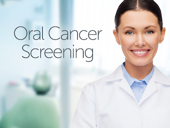 Oral Cancer Screening Illustration